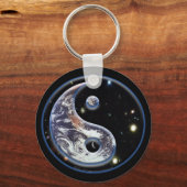 Cosmic Yin Yang Sleutelhanger (Voorkant)