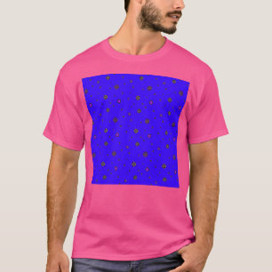 CosmicDark Blue Polka Dot T-shirt