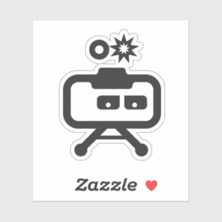 Cosmicity Logobot 3" Sticker, 6 ct. Sticker