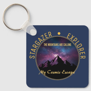 Cosmische Bergoproep Sleutelhanger