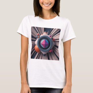 Cosmische convergentie t-shirt