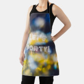 Cosmische danslampen schort (Insitu)