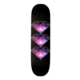 Cosmische diamant skateboard