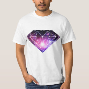 Cosmische diamant t-shirt