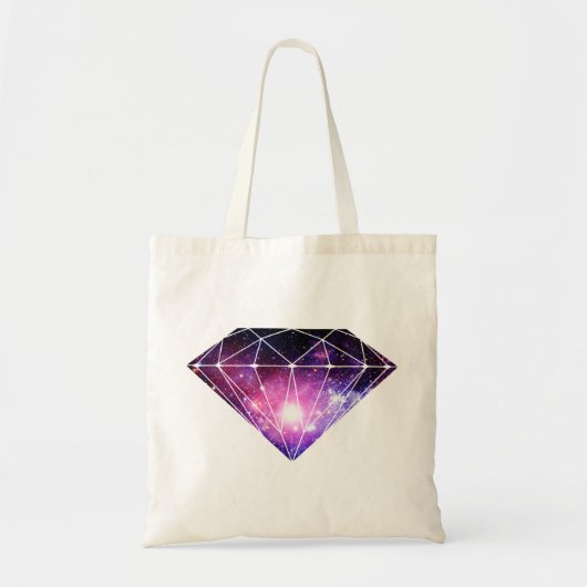 Cosmische diamant tote bag (Voorkant)