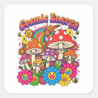COSMISCHE ENERGIE PADDestoel Sticker