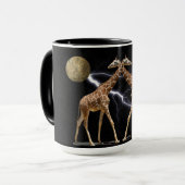 COSMISCHE GIRAFFES 2 MOK (Voorkant links)