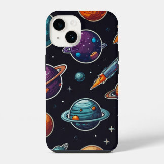 Cosmische iPhone Hoes: Ruimtegerelateerde Telefoon 14 Hoesje