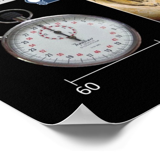 Cosmische Kalender Landschap Poster (Hoek)