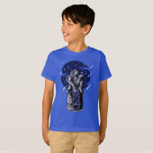 Cosmische Kickflip T-shirt (Voorkant volledig)