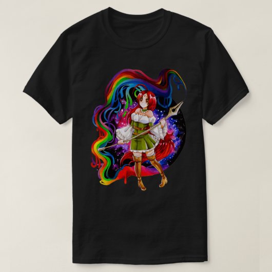 Cosmische kleur t-shirt (Design voorkant)