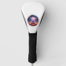 Cosmische Meditator Golf Hoofdhoes