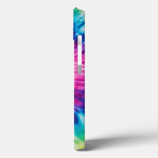 Cosmische neon regenboog stropdas kleurstof Case-Mate iPhone case (Achterkant / Links)