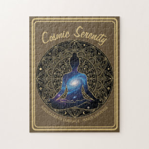 Cosmische Sereniteit Meditatie – Galaxy Mandala Legpuzzel