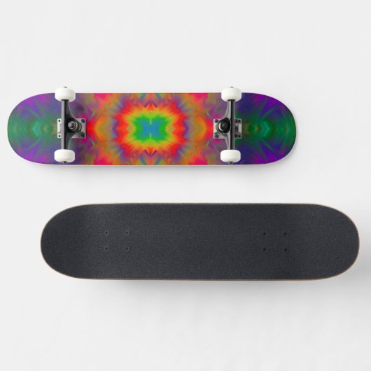 Cosmische Tornado Psyko-Daizie Skateboard (Horizontaal)