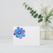 Cosmo bleu, cartes de visite (Debout devant)
