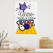 Cosmo bowl-a-rama poster (Keuken)
