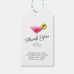 Cosmo Cocktail Party Gift Labels Cadeaulabel
