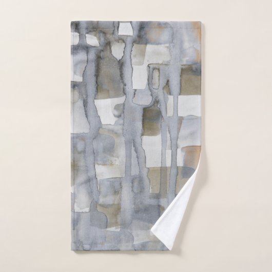 Cosmo Cosmopolitan Waterverf Abstracte afdrukken Bad Handdoek (Handdoek)