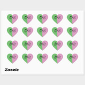 Cosmo en Wanda hart Stickers (Vel)