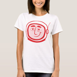COSMO T-Shirt in Red voor vrouwen