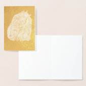 Cosmografisch hoofd van Brian Benson Folie Kaarten (Display)