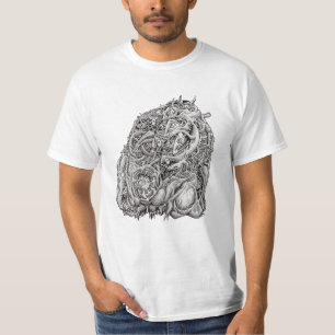 Cosmographic Head, van Brian Benson T-shirt