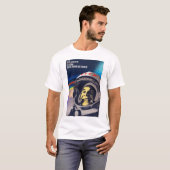 Cosmonaut Day YURI GAGARIN Sovjet-ruimteprogramma  T-shirt (Voorkant volledig)