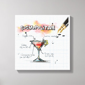 Cosmopolitan Canvas Afdruk