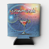 Cosmopolitan Cocktail (#2 van de 12 Reeksen van de Blikjeskoeler (Voorkant)