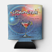 Cosmopolitan Cocktail (#2 van de 12 Reeksen van de Blikjeskoeler (Achterkant)