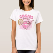 Cosmopolitan Cocktail Cosmo Summer Party Retro T-shirt (Voorkant)