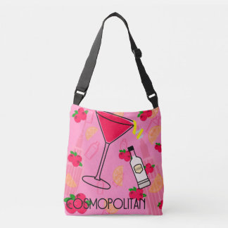 Cosmopolitan Cocktail Crossbody Tas