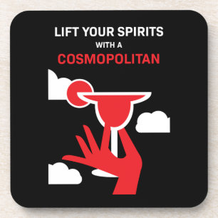 Cosmopolitan Cocktail Drink Bier Onderzetter
