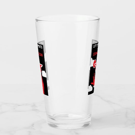 Cosmopolitan Cocktail Drink Glas (Links)