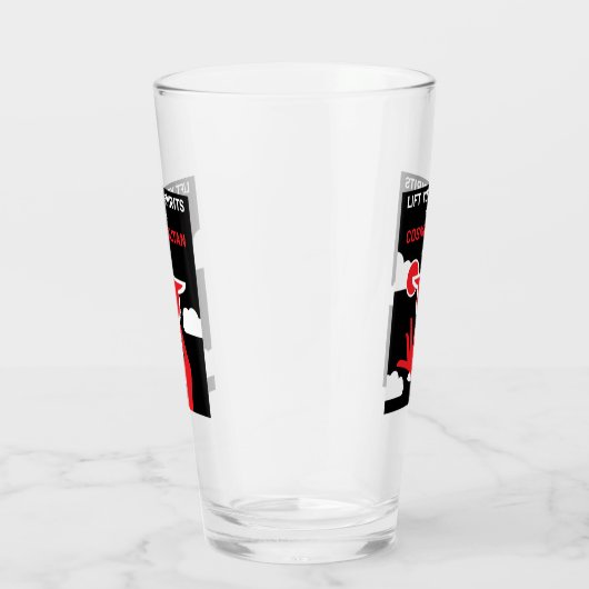 Cosmopolitan Cocktail Drink Glas (Rechts)