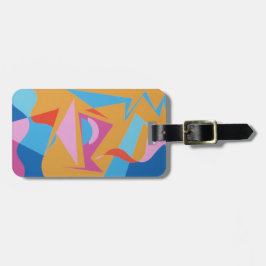 Cosmopolitan Colorwave Luggage Tag Bagagelabel
