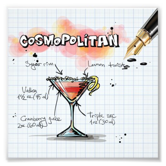 Cosmopolitan Foto Afdruk (Voorkant)