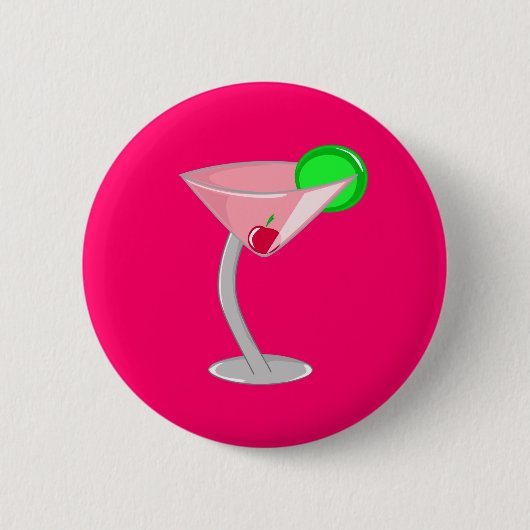 Cosmopolitan Ronde Button 5,7 Cm (Voorkant)