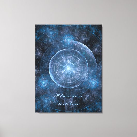 Cosmos Achtergrond 001 Canvas Afdruk (Voorkant)