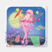 Cosmos Bachelor Party Magnet Magneet (Voorkant)