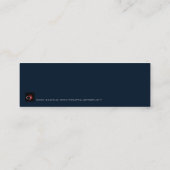 Cosmos Background 001 - Bladwijzer Mini Visitekaartje (Achterkant)