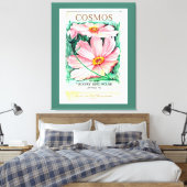 Cosmos Canvas Afdruk (Insitu (Slaapkamer))