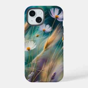 Cosmos et herbes pastel, murmures de la nature