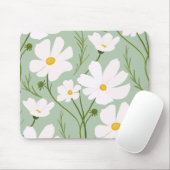 Cosmos floral mousepad muismat (Met muis)