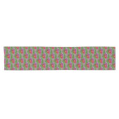 Cosmos Flower Natuur Pattern Korte Tafelloper (Horizontaal)