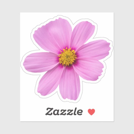 Cosmos Flower Sticker (Vel)