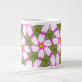 Cosmos Flowers Pattern Extra Grote Beker (Voorkant)