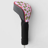 Cosmos Flowers Pattern Golfheadcover (Schuin)