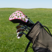 Cosmos Flowers Pattern Golfheadcover (Insitu)